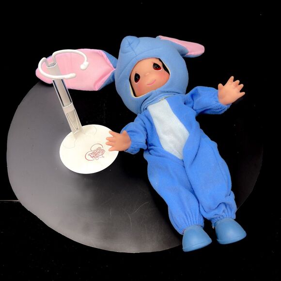Stitch Precious Moments Doll by Linda Rick Doll Maker 13" W/Stand Disney Parks - Picture 4 of 6
